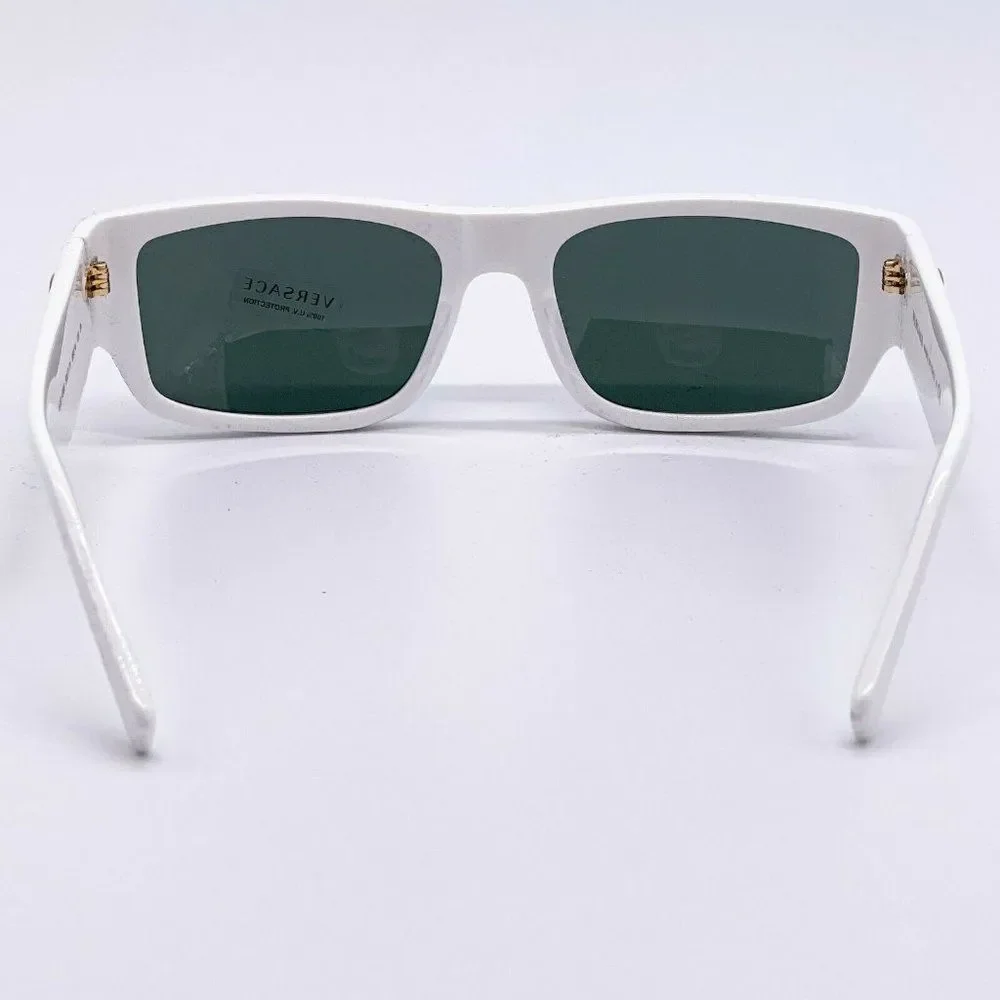 New Versace White Unisex Sunglasses